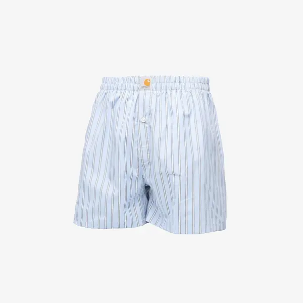 Carhartt WIP Боксерки Carhartt WIP Cotton Boxer Grimsby Stripe/ Blue Fog L