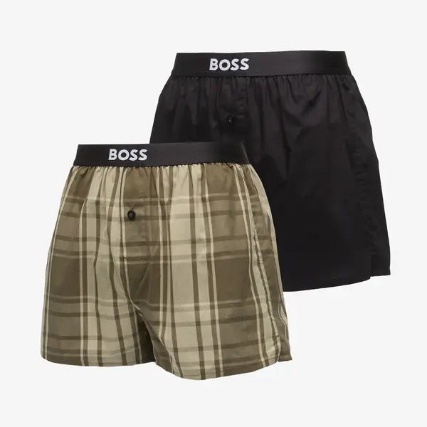 Hugo Boss Боксерки Hugo Boss 2-Pack Boxer Shorts Ew Black XL