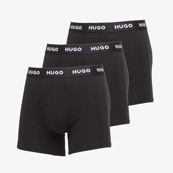 Hugo Boss Боксерки Hugo Boss Boxerbr 3-Pack Black L