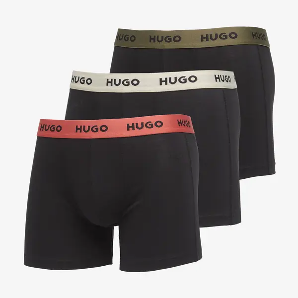 Hugo Boss Боксерки Hugo Boss Men-B-Boxerbr Triplet Pack Black M