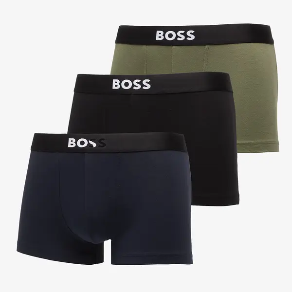 Hugo Boss Боксерки Hugo Boss Trunk 3-Pack Boss One Dark Blue XL