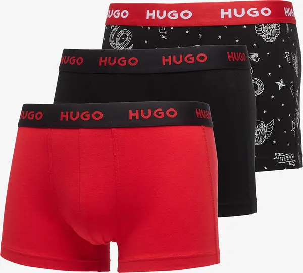 Hugo Boss Боксерки Hugo Boss Trunk 3-Pack Design Multicolor M