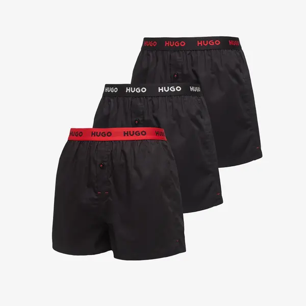 Hugo Boss Боксерки Hugo Boss Woven Boxer Triplet Black M