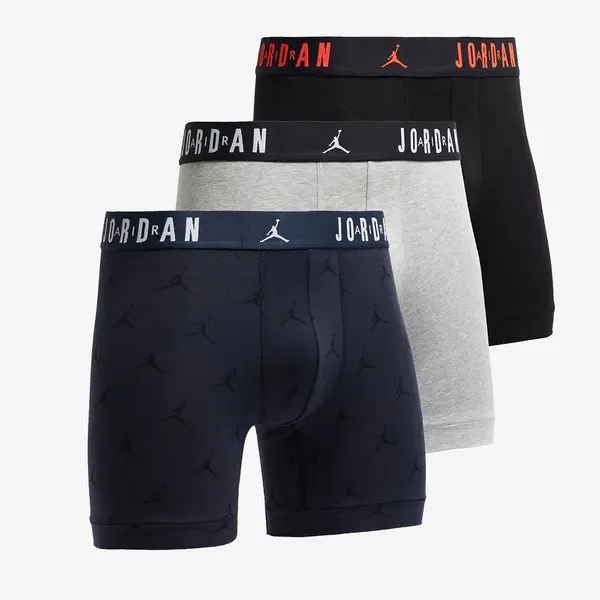 Jordan Боксерки Jordan Jhm Mens Flight Cotton Esst 3-Pack Obsidian XXL