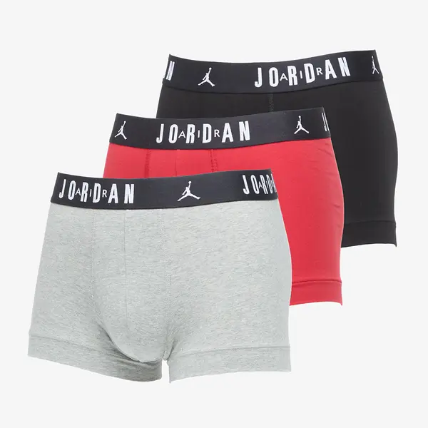 Jordan Боксерки Jordan Jhm Mens Flight Cotton Trunk 3-Pack Gym Red/ Black XXL