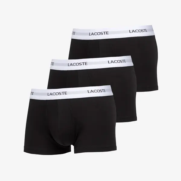 LACOSTE Боксерки LACOSTE 3-Pack Trunk Black M