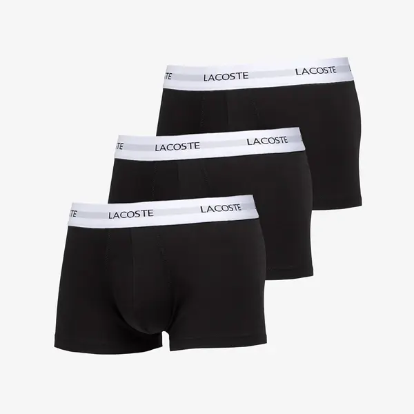 LACOSTE Боксерки LACOSTE 3-Pack Trunk Black XXL