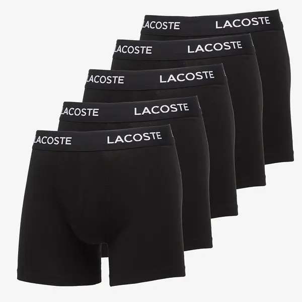LACOSTE Боксерки LACOSTE 3 Packs Boxer Brief Black XL