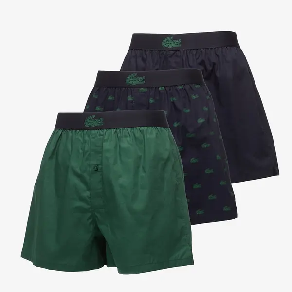 LACOSTE Боксерки LACOSTE Boxer Underwear Abysm/ Green-Abysm M