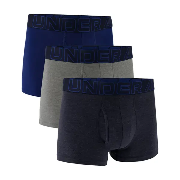 Under Armour Боксерки Under Armour M Perf Cotton 3in 3-Pack Navy XXXL