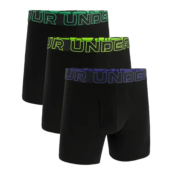Under Armour Боксерки Under Armour M Perf Cotton 6in 3-Pack Black S