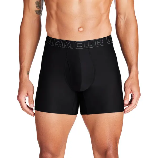Under Armour Боксерки Under Armour M Perf Tech 6in 1-Pack Black XS