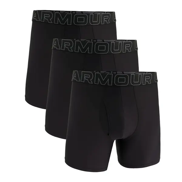 Under Armour Боксерки Under Armour M Perf Tech Mesh 6in 3-Pack Black XL