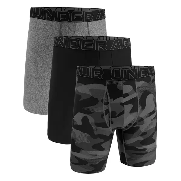 Under Armour Боксерки Under Armour M Perf Tech Nov 9in 3-Pack Black XL
