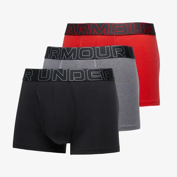 Under Armour Боксерки Under Armour M Performance Cotton 3in 3-Pack Grey S