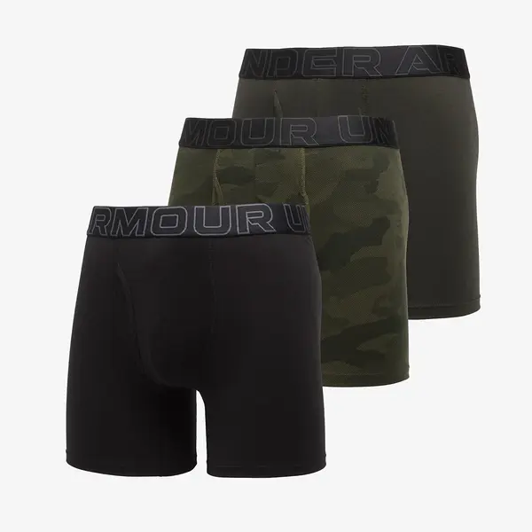 Under Armour Боксерки Under Armour Performance Cotton Print 6in 3-Pack Black M