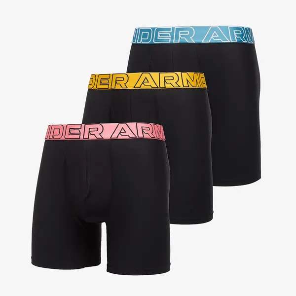 Under Armour Боксерки Under Armour Performance Tech Solid 6in 3-Pack Black XL