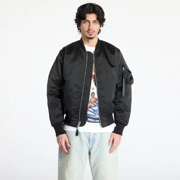 Alpha Industries Bomber Alpha Industries UV MA-1 Base Flight Jacket Black M