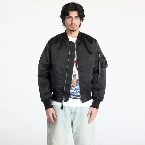 Alpha Industries Bomber Alpha Industries UV MA-1 Base Flight Jacket Black XL