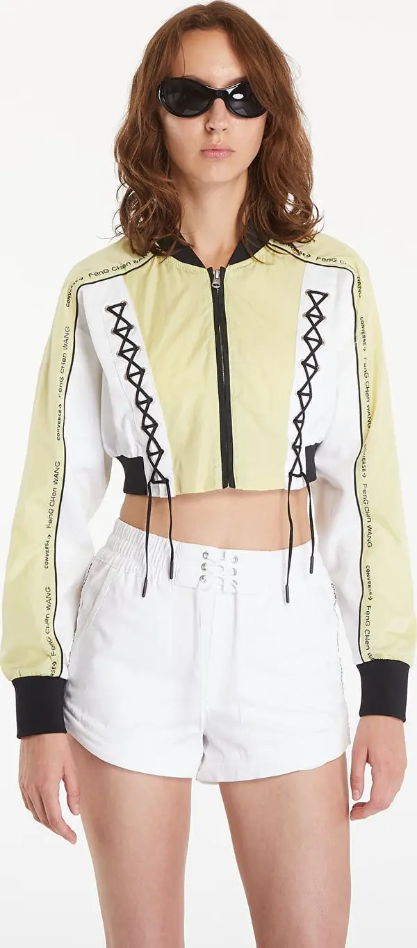 Converse Bomber Converse x Feng Chen Wang Jacket Pale Lime Yellow XL