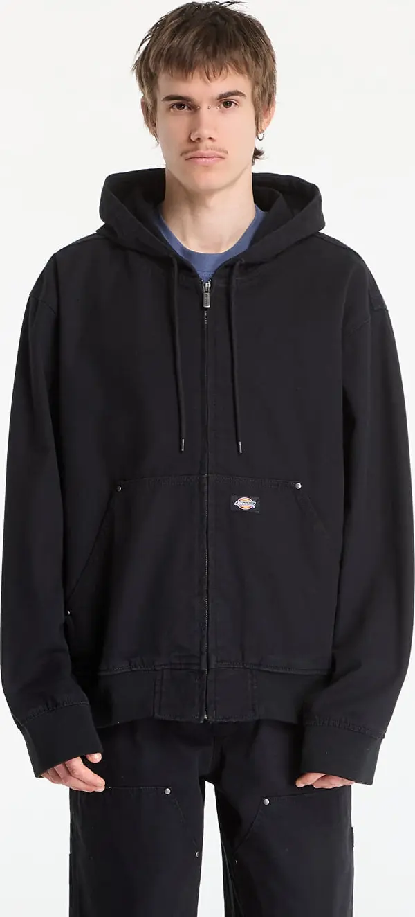Dickies Bomber Dickies Unlined Canvas Hooded Bomber Black XXL