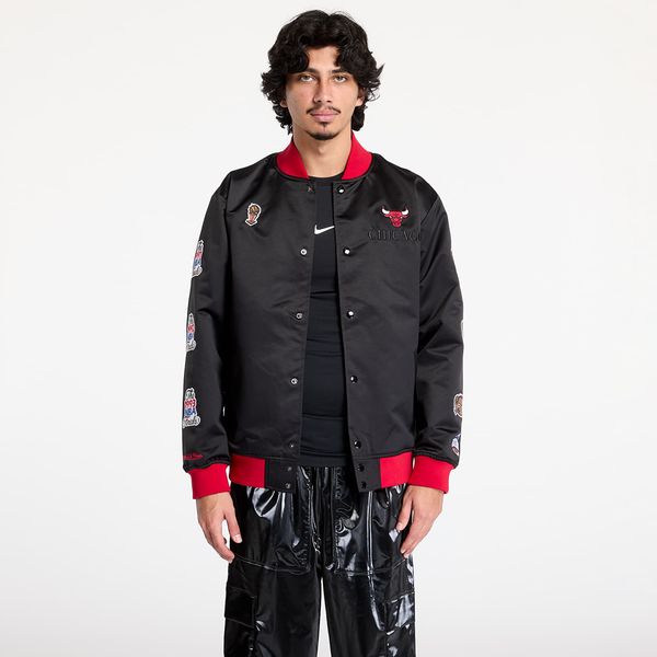 Mitchell & Ness Бомбер Mitchell & Ness Nba Team Og 3.0 Lightweight Satin Jacket Vintage Bulls Black L