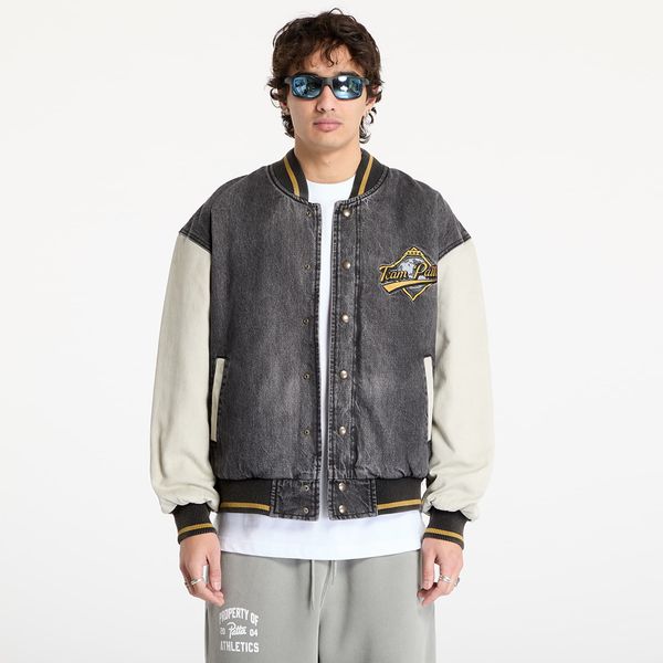 Patta Бомбер Patta Homerun Denim Varsity Jacket UNISEX Black XS