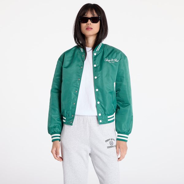 Sporty & Rich Бомбер Sporty & Rich Wellness Boucle Varsity Jacket UNISEX Alpine/ White M