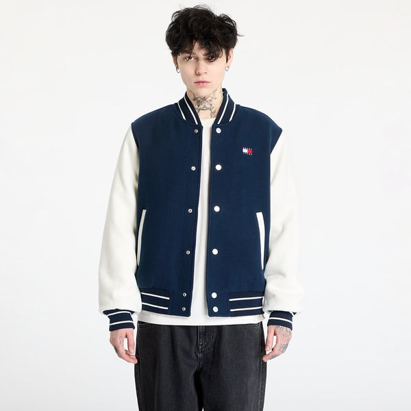 Tommy Hilfiger Бомбер Tommy Jeans Wool Blend Varsity Jacket Blue M