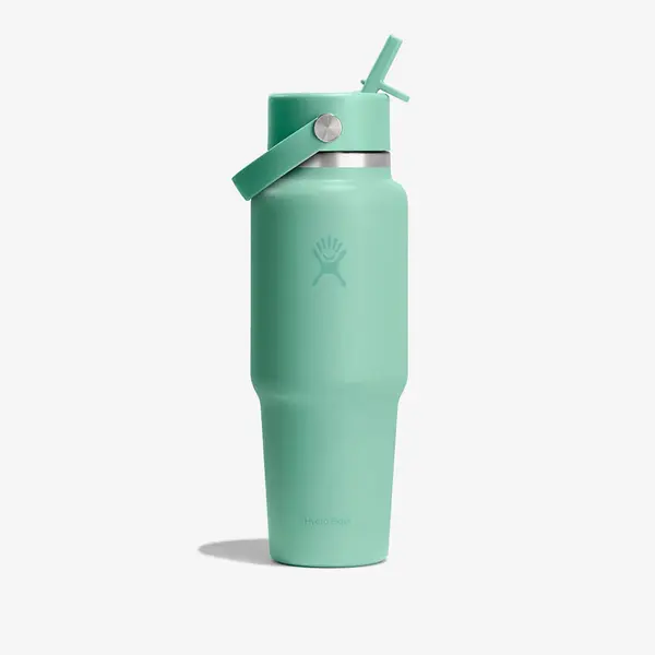 Hydro Flask Бутилка Hydro Flask 946ml Wide Flex Straw Travel Bottle Mermaid Green Universal