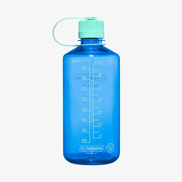 Nalgene Бутилка Nalgene 1000ml Narrow Mouth Sustain Water Bottle Cornflower Blue Universal