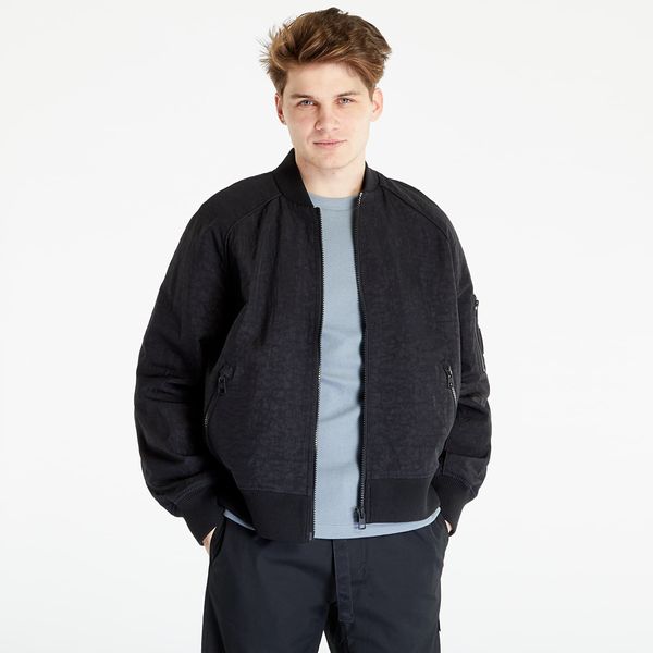 Calvin Klein Calvin Klein Jeans Exposed Zip Oversized Woven Jacket Black
