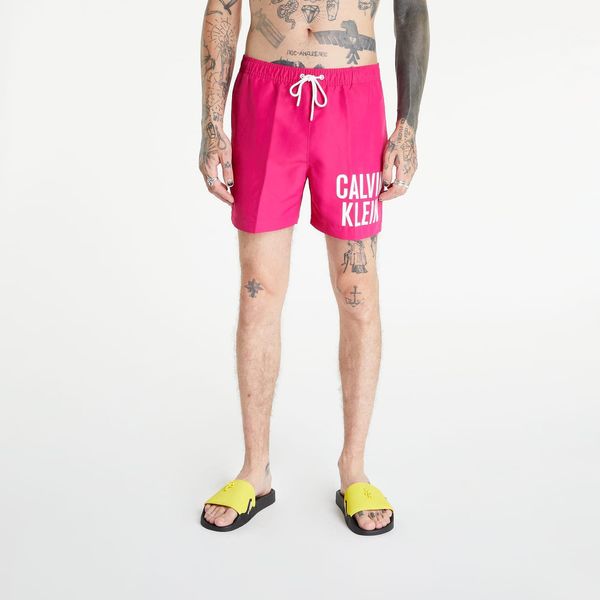 Calvin Klein Calvin Klein Medium Drawstring Swim Shorts Intense Power Pink