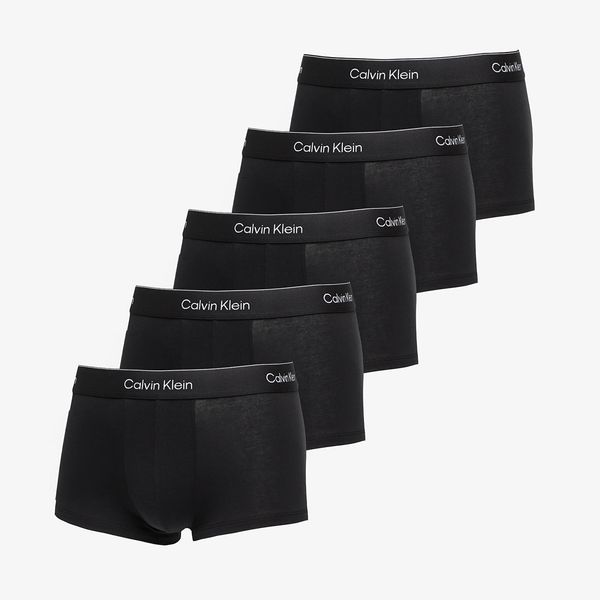 Calvin Klein Calvin Klein Icon Cotton Stretch Low Rise Trunk 5-Pack Black L