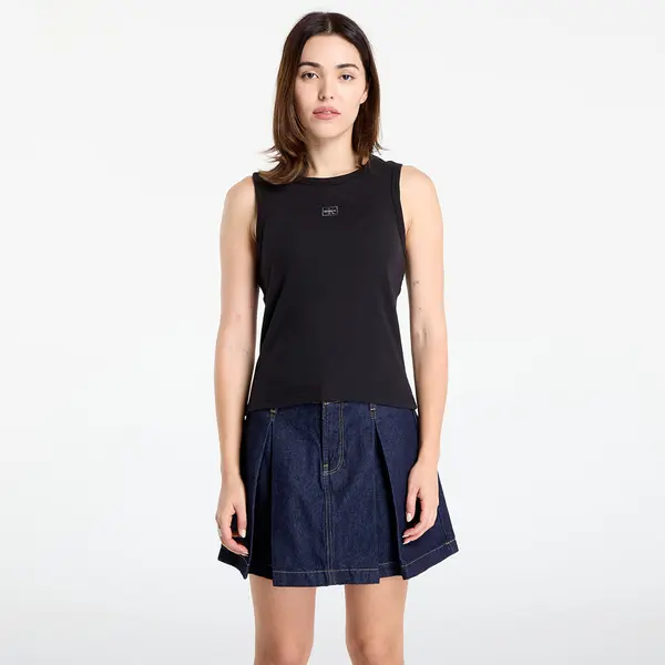 Calvin Klein Calvin Klein Jeans A - Woven Label 2X2 Tank Top Black XS