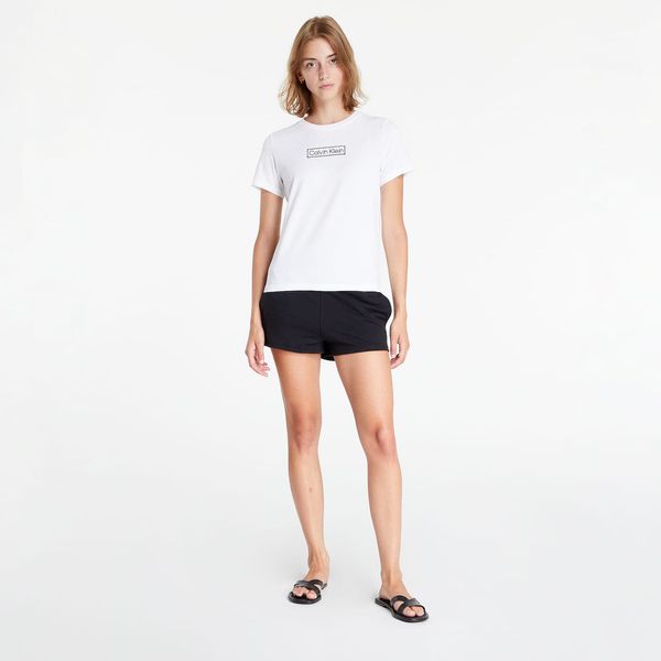Calvin Klein Calvin Klein Reimagined Heritage Pyjama Short Set White/ Black