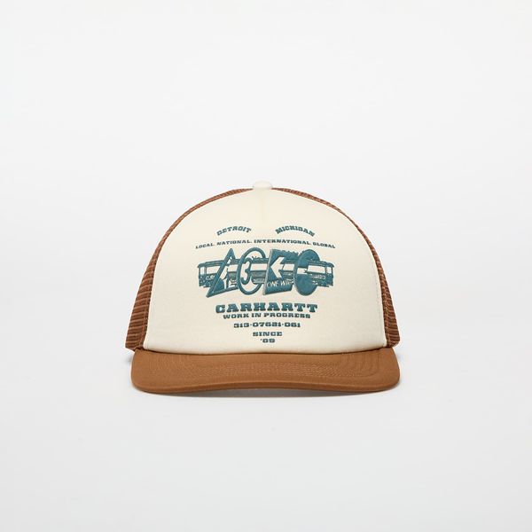 Carhartt WIP Carhartt WIP Runaway Trucker Cap Natural/ Hamilton Brown Universal