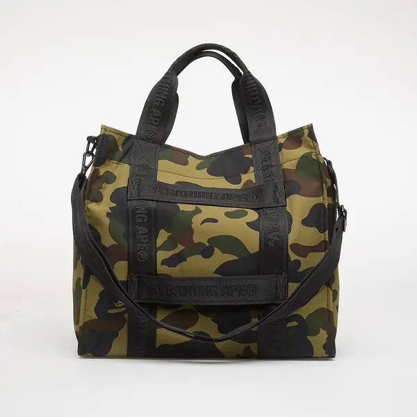 A BATHING APE Чанта A BATHING APE 1St Camo Sliding Tote Bag M Travel Green Universal