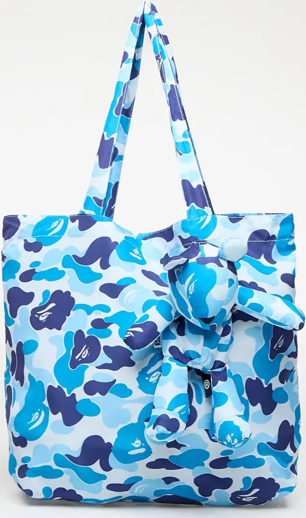 A BATHING APE Чанта A BATHING APE Abc Camo Bear Eco Travel Bag (S) Blue Universal