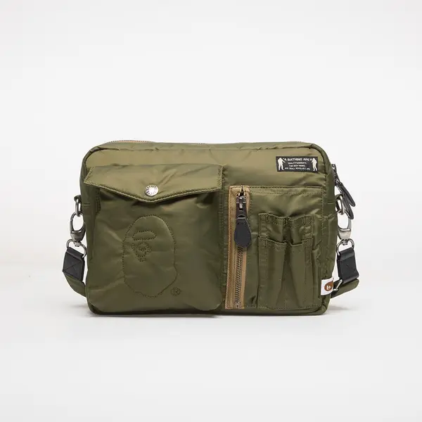 A BATHING APE Чанта A BATHING APE Padded Shoulder Bag M Olivedrab Universal