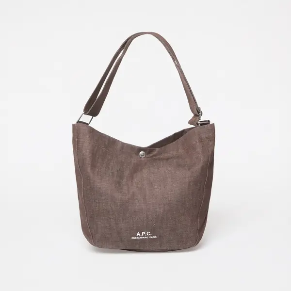 A.P.C. Чанта A.P.C. Journal Satchel Dark Brown Universal