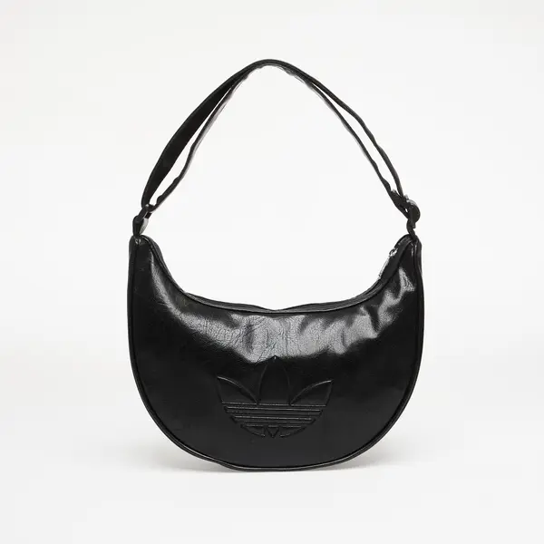 adidas Originals Чанта adidas Adicolor Half Crescent Bag Metallic Pu Black Universal