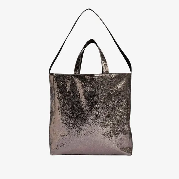 adidas Originals Чанта adidas Adicolor Shopper Metal Pu Grey Three Universal