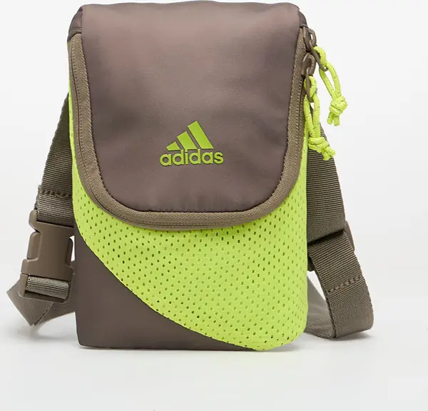 adidas Originals Чанта adidas Teamgeist Small Item Bag Blanch Brown/ Semi Solar Yellow Universal