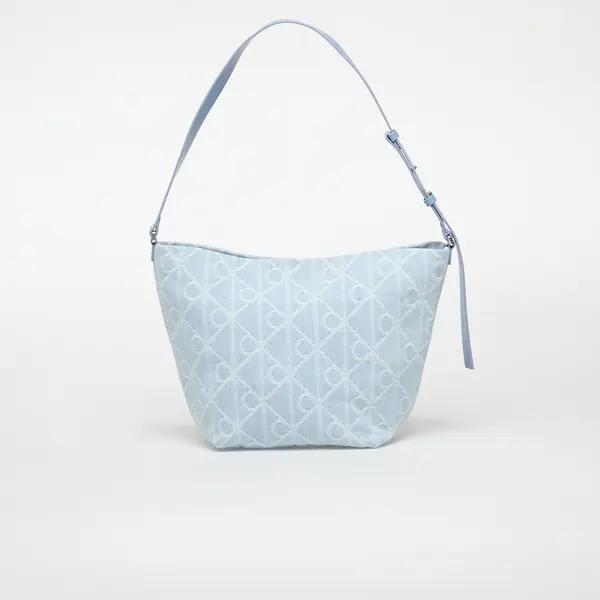 Calvin Klein Чанта Calvin Klein Emblem Aop Denim Bucket Blue Universal