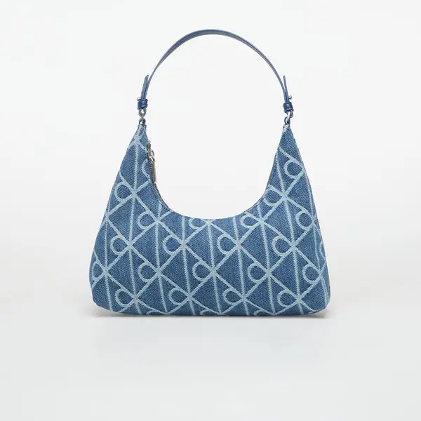 Calvin Klein Чанта Calvin Klein Emblem Aop Denim Sho Blue Universal