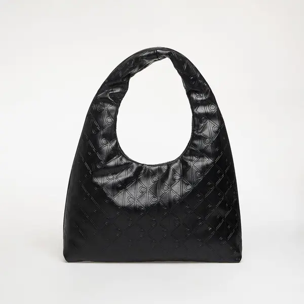 Calvin Klein Чанта Calvin Klein Emblem Aop Puffer Lg Shoulder Bag Black Universal