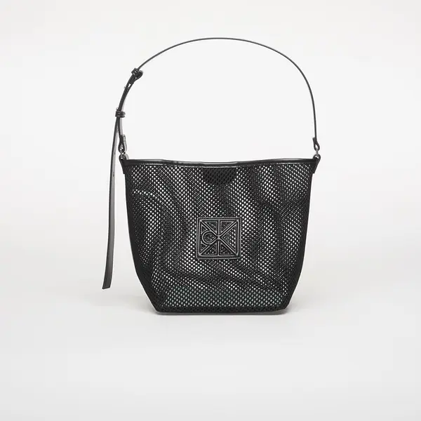 Calvin Klein Чанта Calvin Klein Emblem Mesh Bucket Black Universal