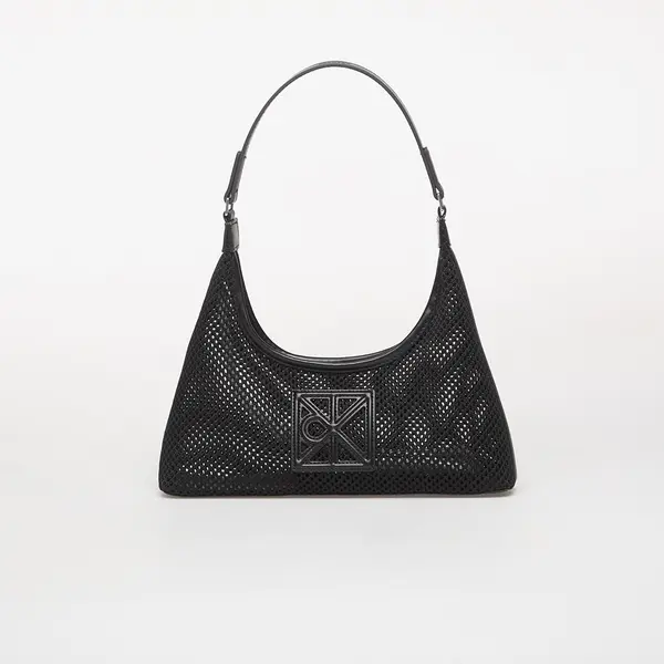 Calvin Klein Чанта Calvin Klein Emblem Mesh Shoulder Bag Black Universal