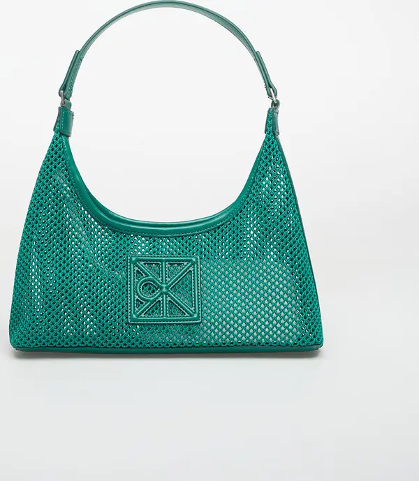 Calvin Klein Чанта Calvin Klein Emblem Mesh Shoulder Bag Enchanted Forest Universal